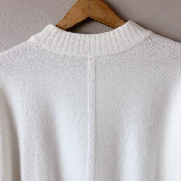 Free People  sweater Phoebe Pull Over sweater white oversized sweater medium - Picture 13 of 16